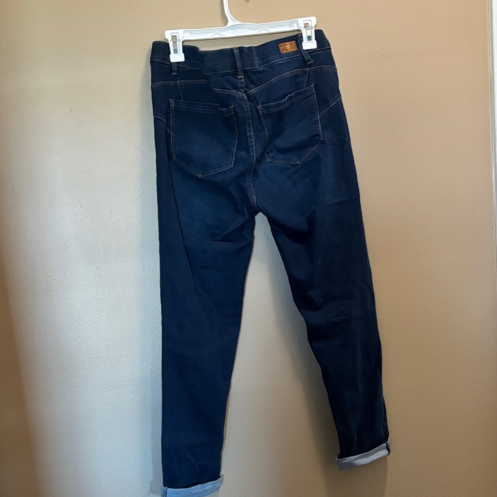 Juicy Couture Dark Blue Ankle Jeans - Picture 2 of 6